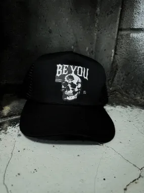 NOT THEM CURVED BILL BLACK HAT