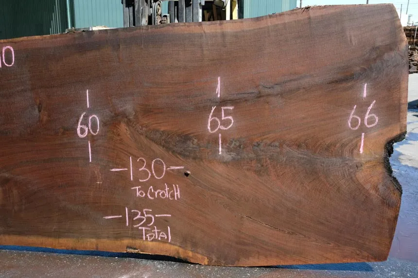 Oregon Black Walnut Slab 050623-10