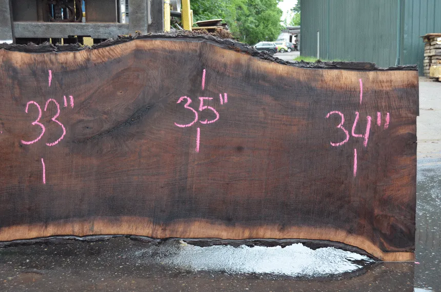 Oregon Black Walnut Slab 052021-08