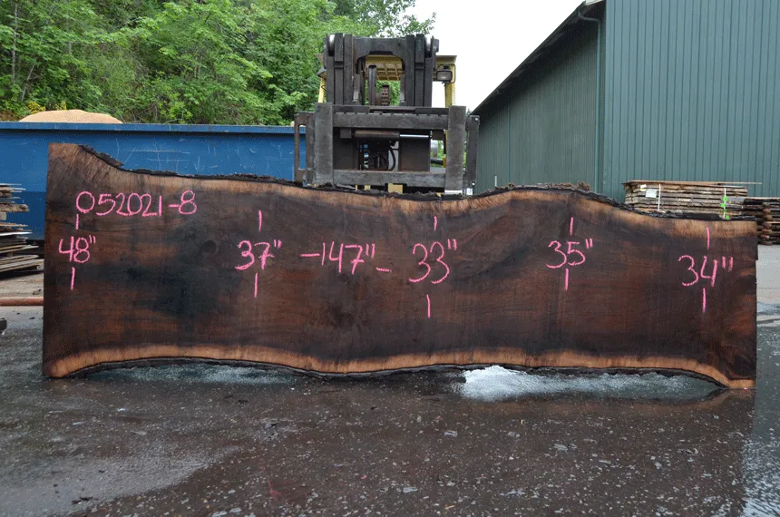 Oregon Black Walnut Slab 052021-08