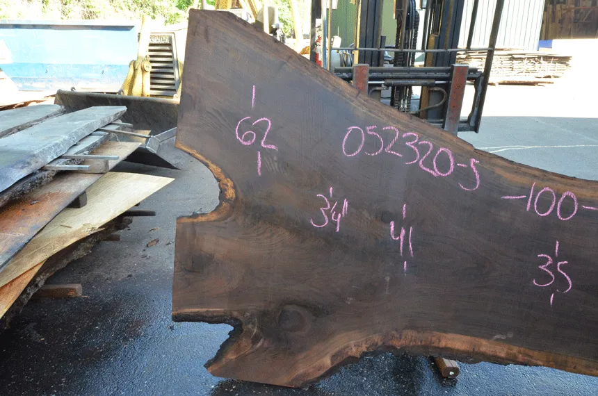 Oregon Black Walnut Slab 052320-05