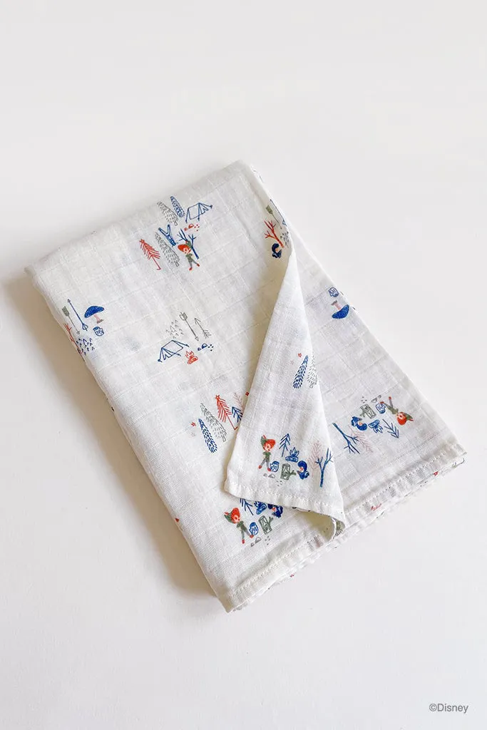 Organic Cotton Swaddle - Peter Pan and the Lost Boys