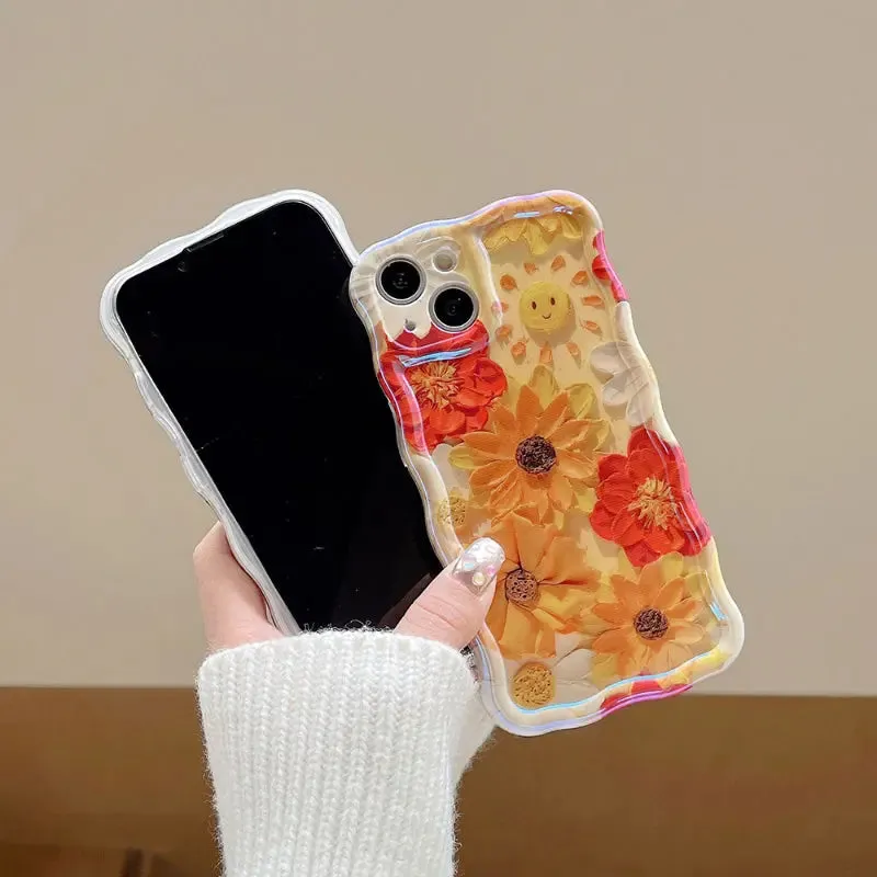 Painting Flowers Phone Case