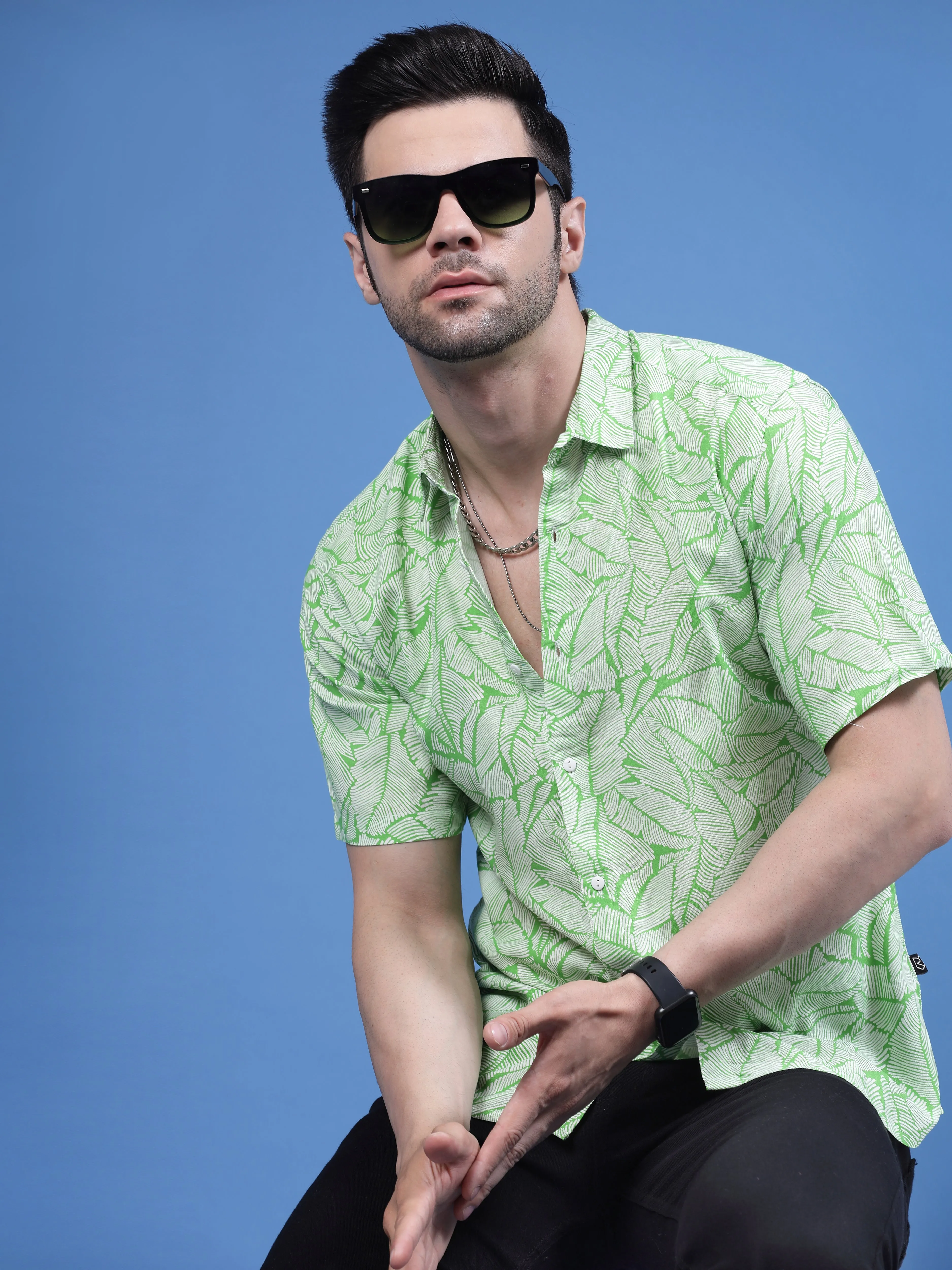 Palm Paradise Rayon Shirt