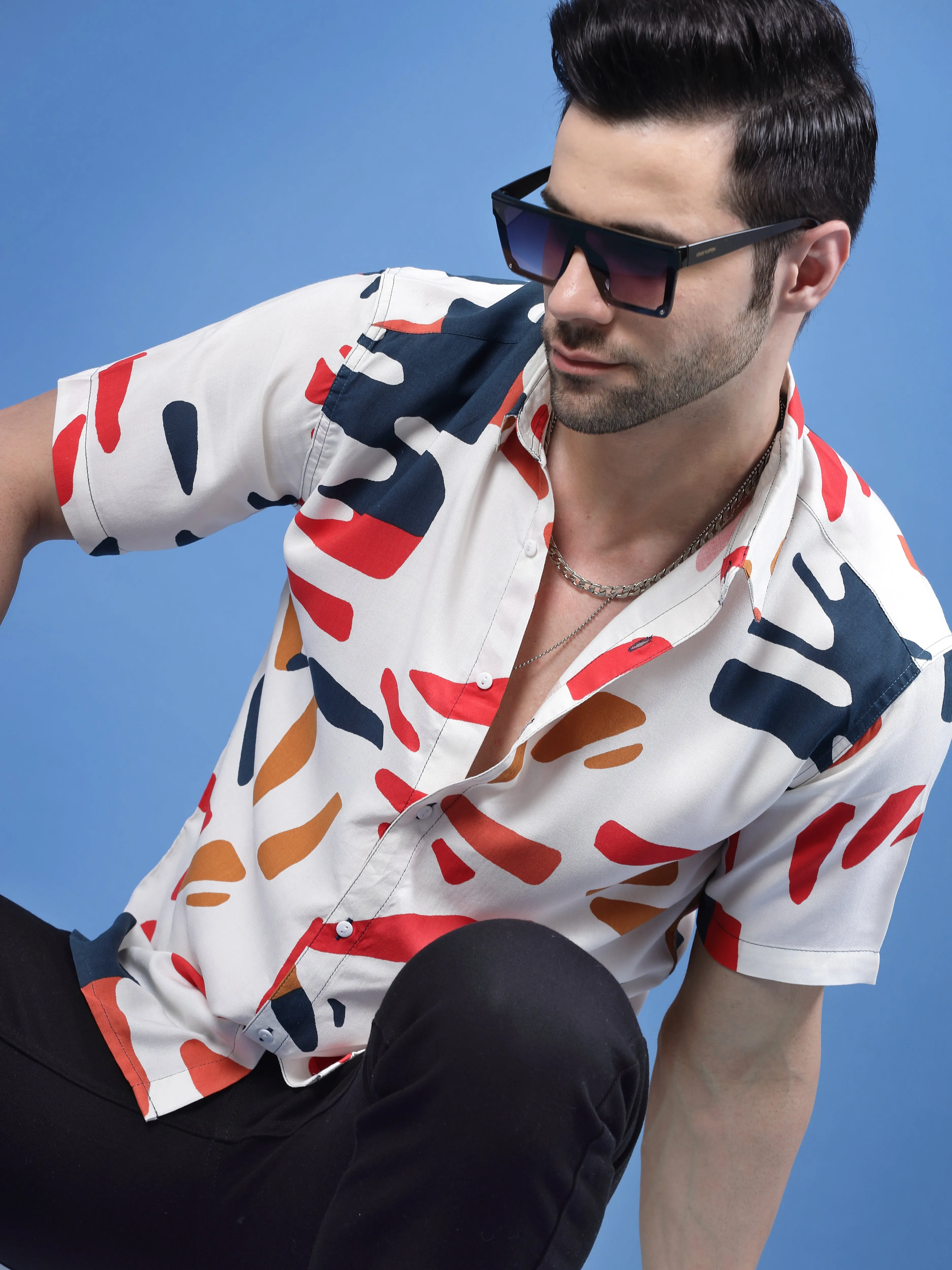 Palm Paradise Rayon Shirt