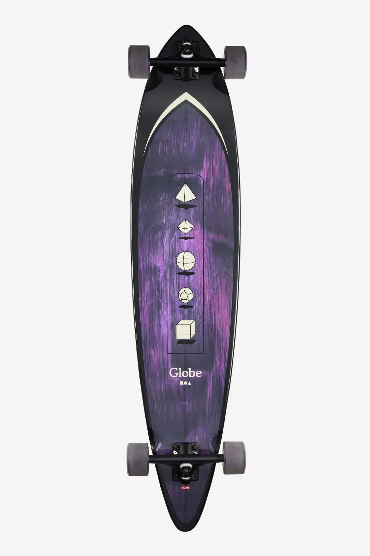 Pintail 44" Longboard - Purple/Shape Faze