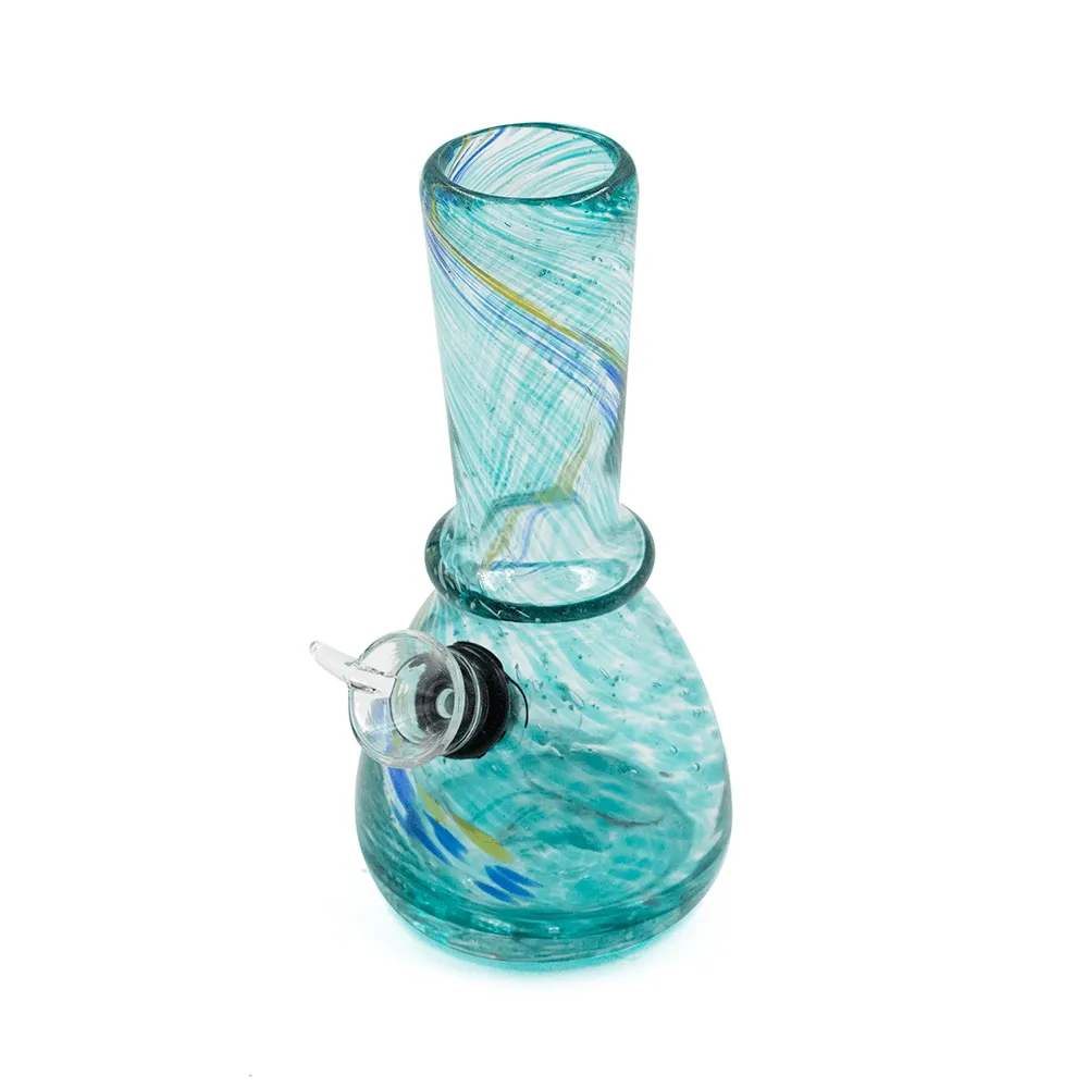 PLANET X FANTASY SERIES VOL 1 - NYMPH - TEAL - GLASS MINI BONG