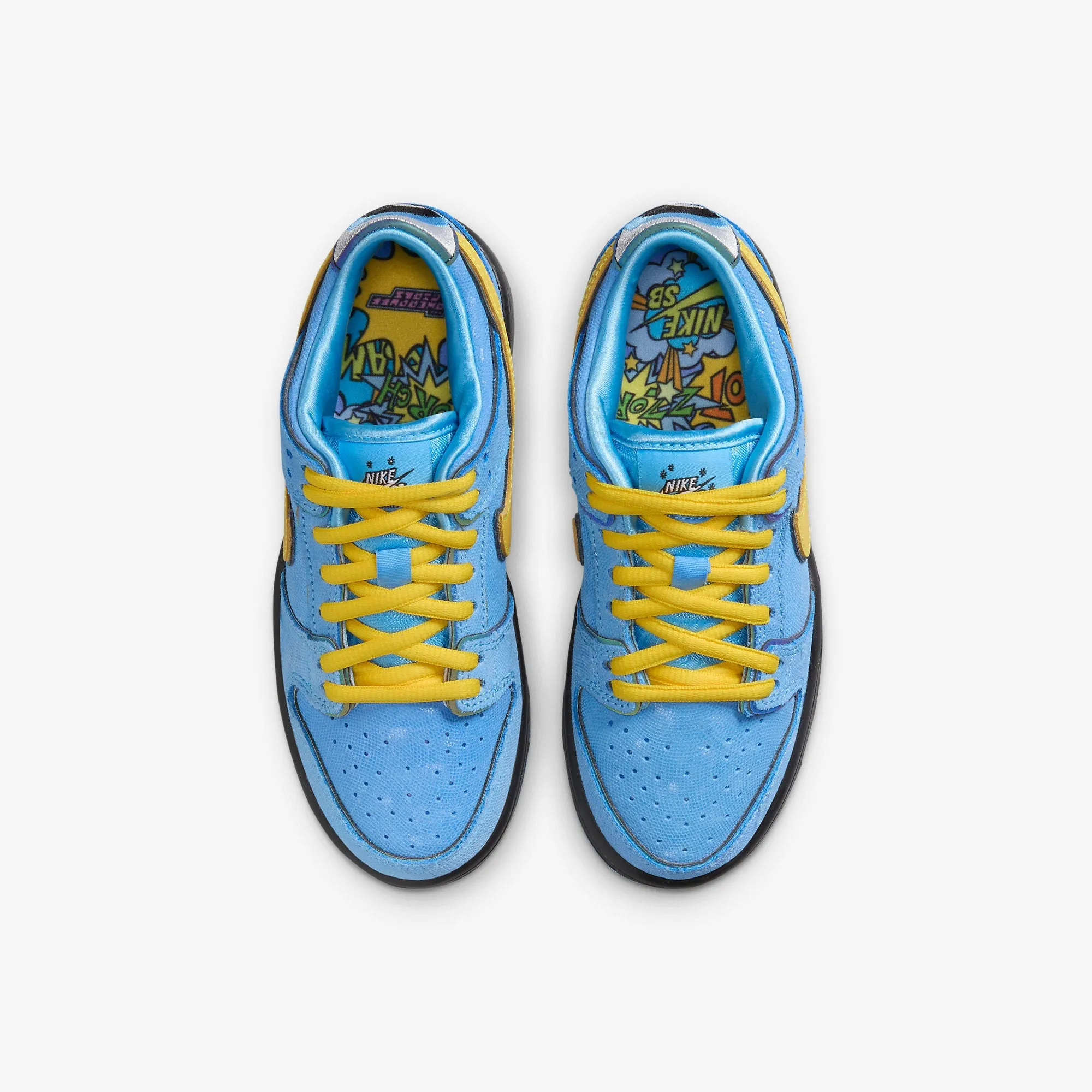 (PS) Nike SB Dunk Low Pro QS x The Powerpuff Girls 'Bubbles' (2023) FZ8833-400