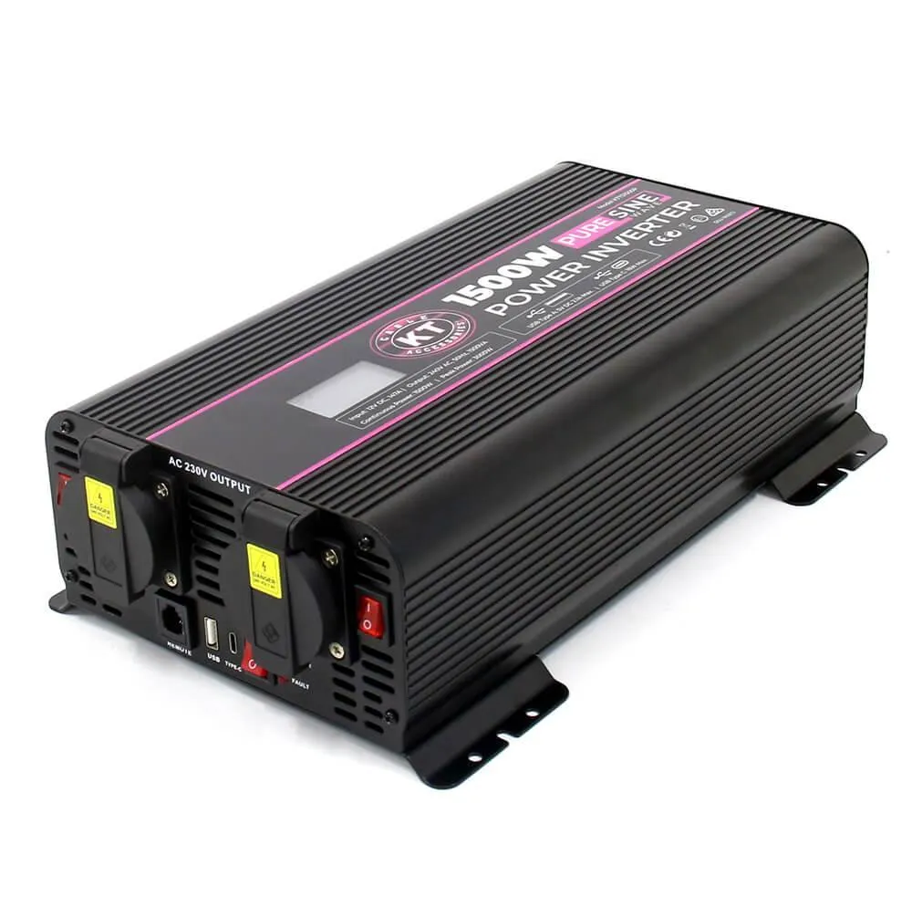 Pure Sine Wave Power Inverter 1500W