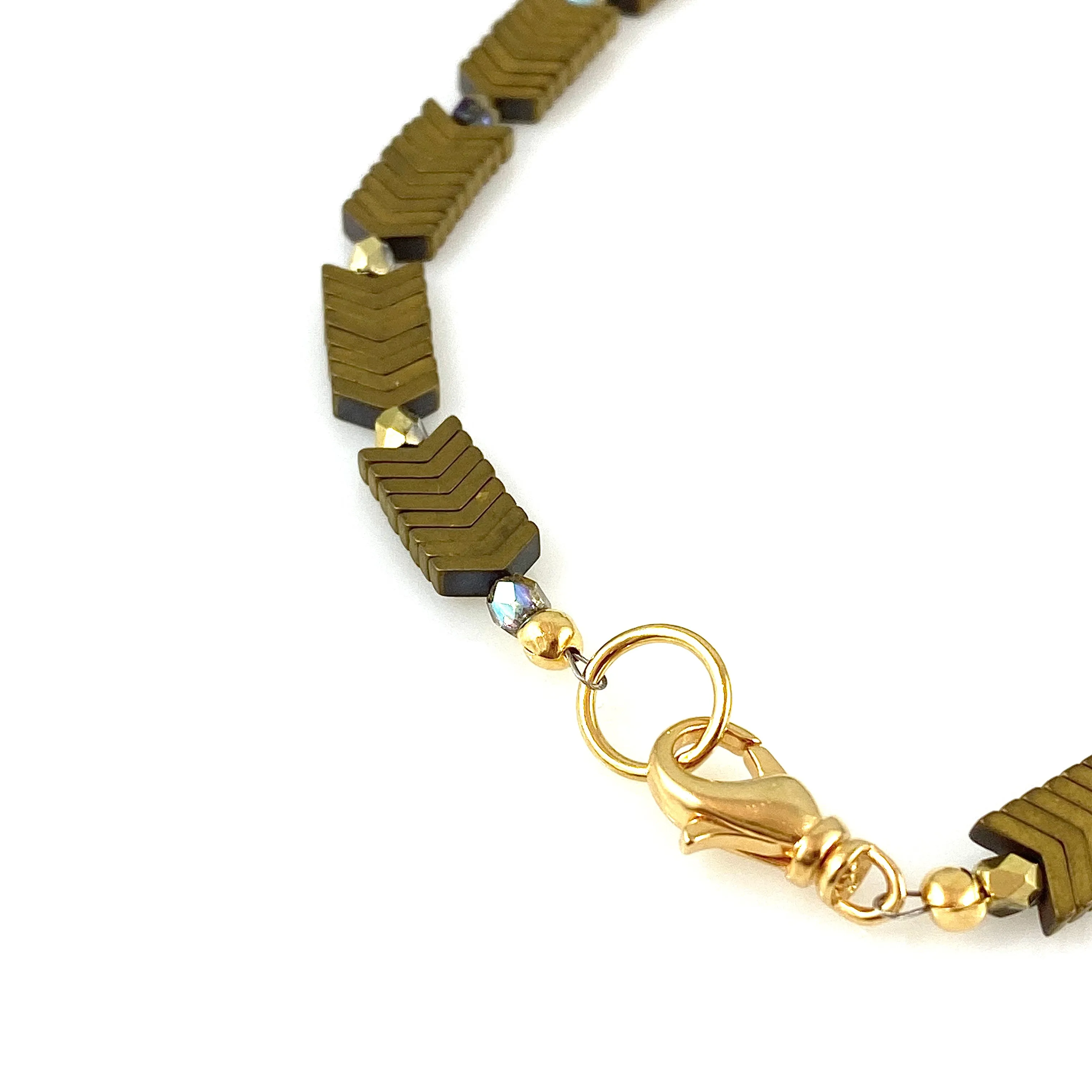 "Gold Train" Necklace