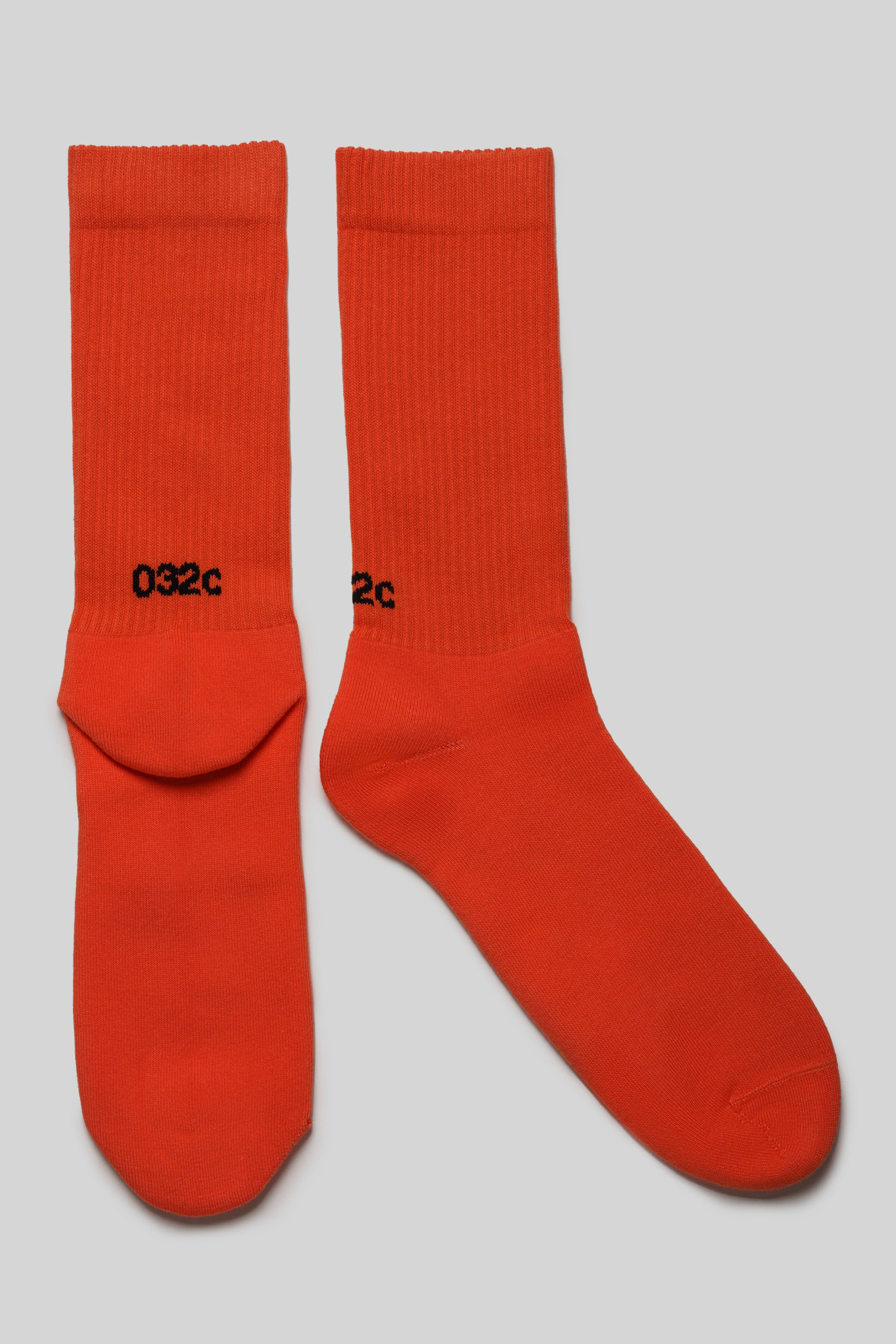 "SAFETY" ORANGE SOCKS