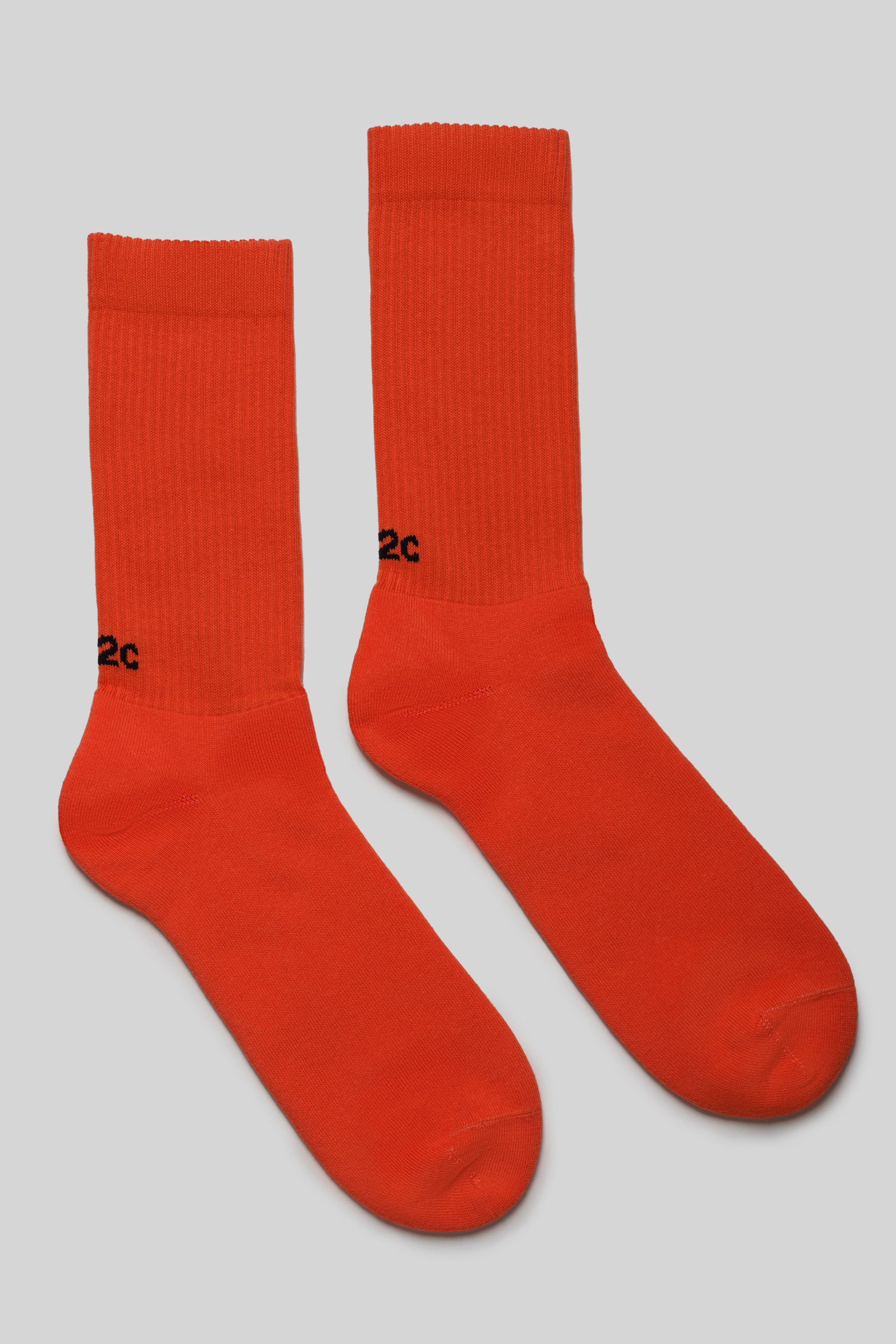 "SAFETY" ORANGE SOCKS