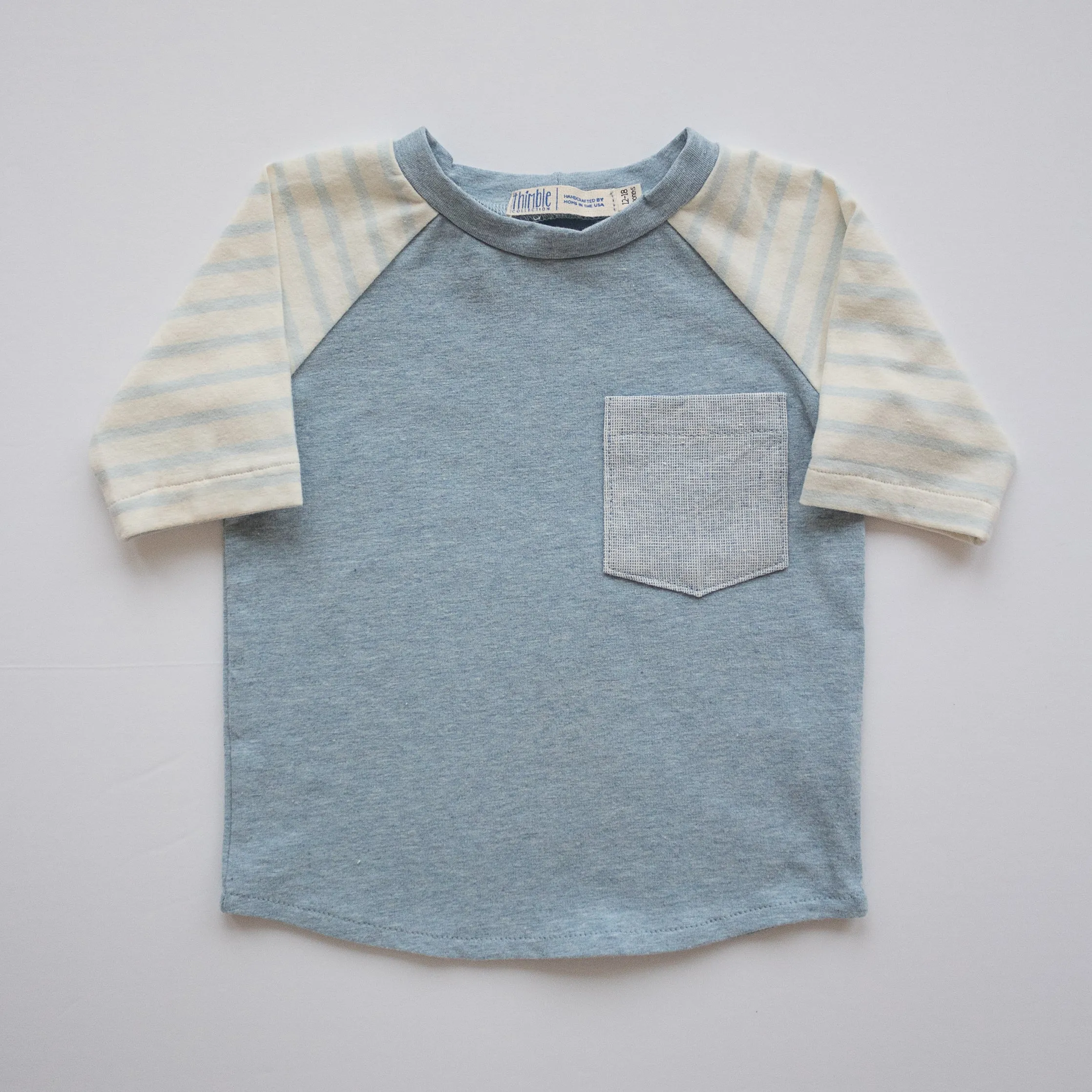 Raglan Tee in Spring Tea