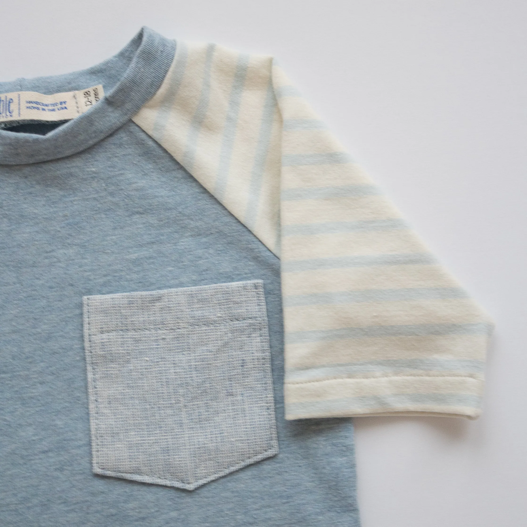 Raglan Tee in Spring Tea