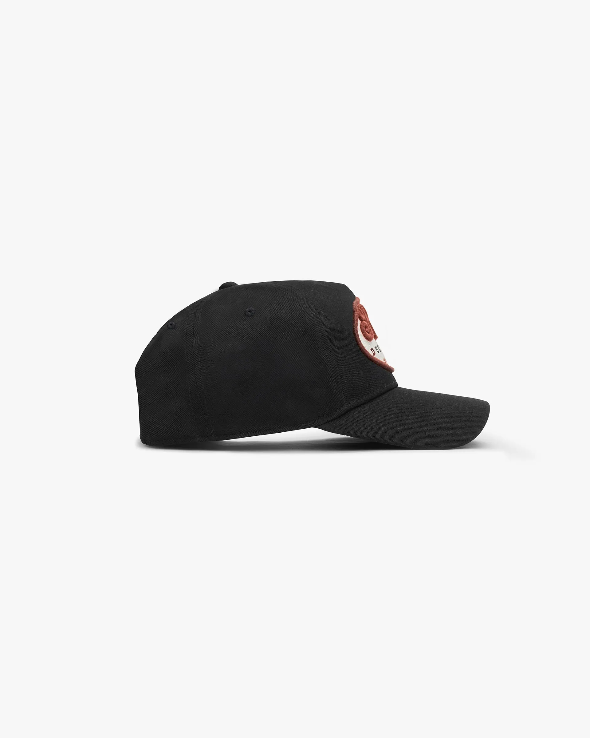 Represent X Duke   Dexter British Luxury Cap - Jet Black