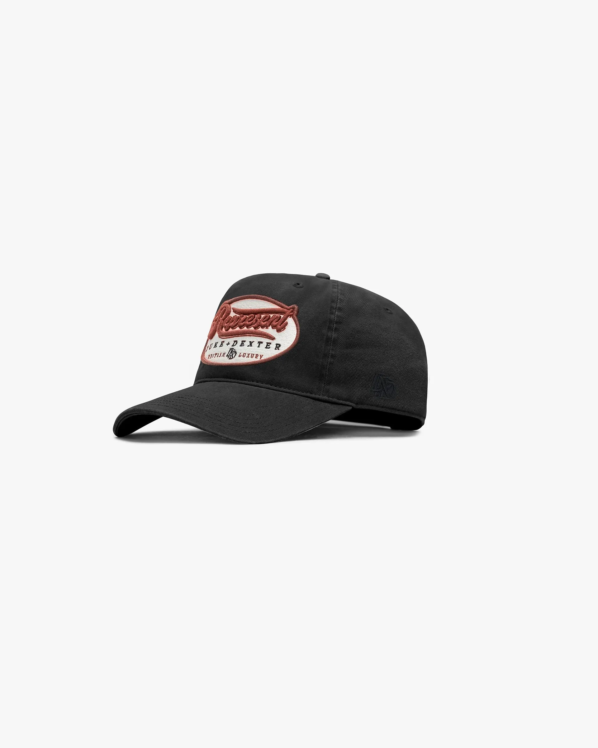 Represent X Duke   Dexter British Luxury Cap - Jet Black