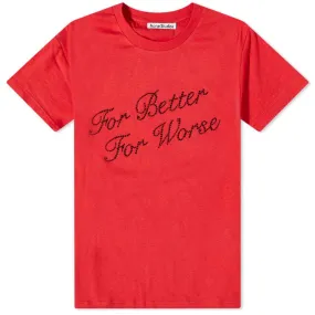 RHINESTONE FOR BETTER FOR WORSE T-SHIRT