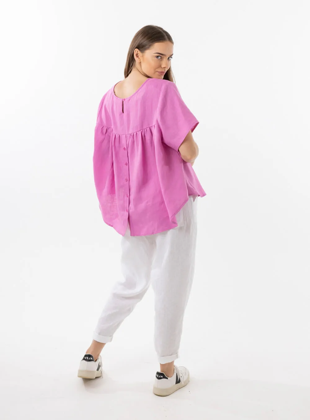 Sadie Top-FUSCHIA