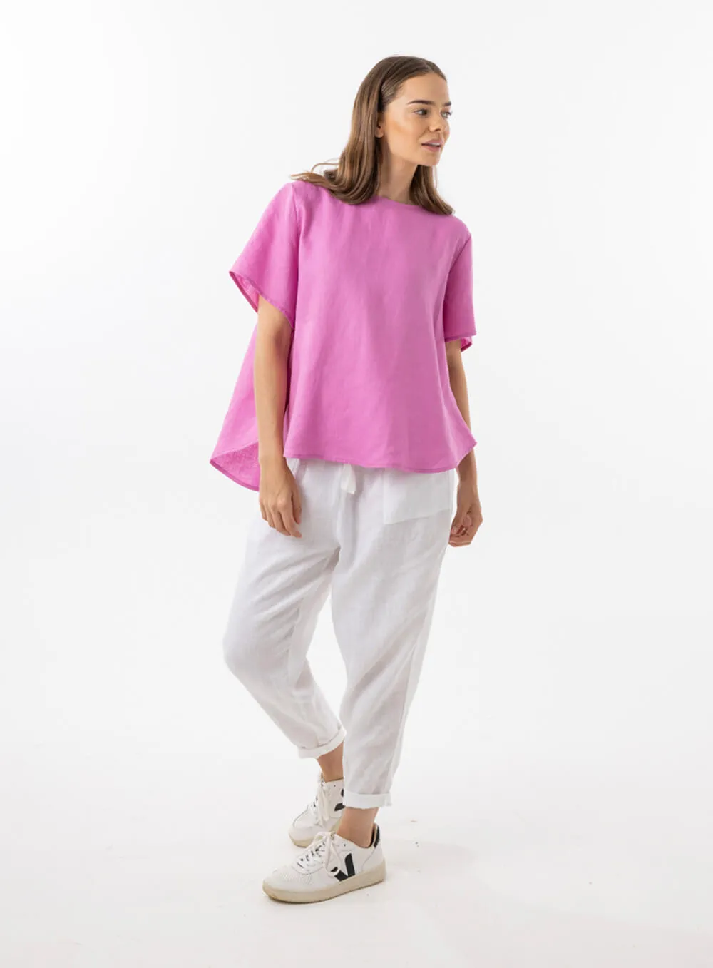 Sadie Top-FUSCHIA