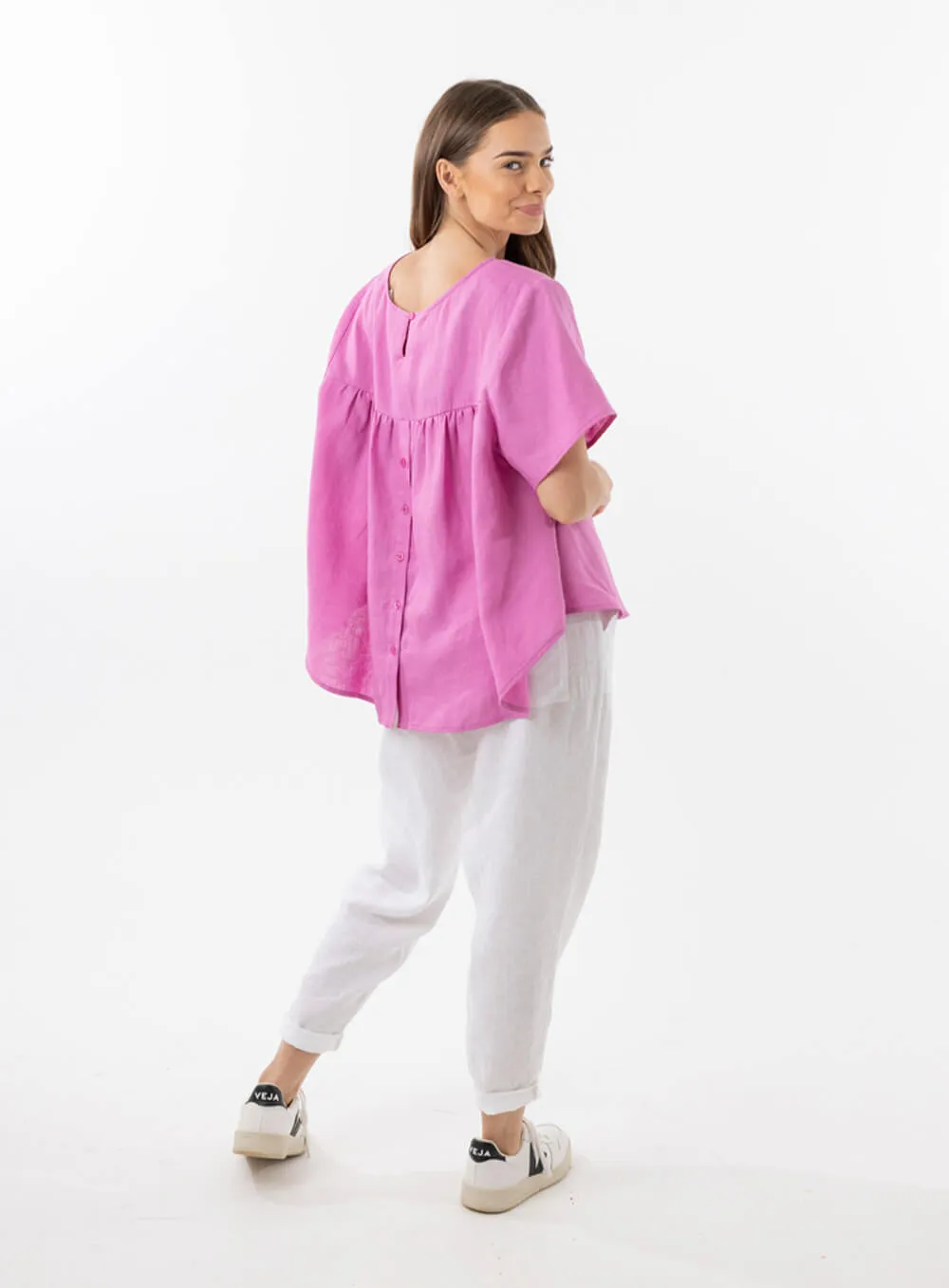 Sadie Top-FUSCHIA