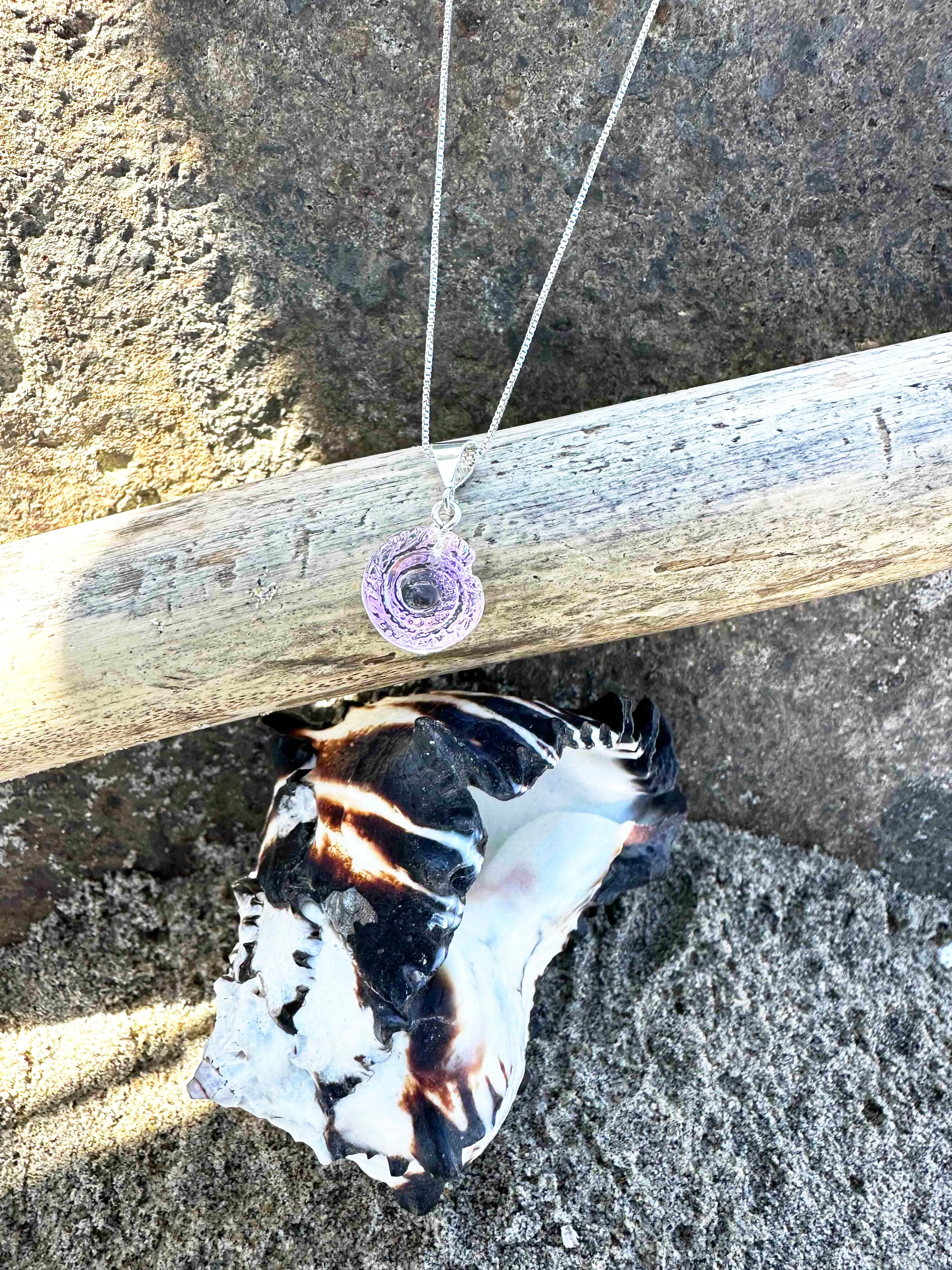 Small Nautilus Shell Pendant