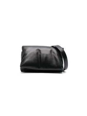 Small Prisma Leather Bag in Black