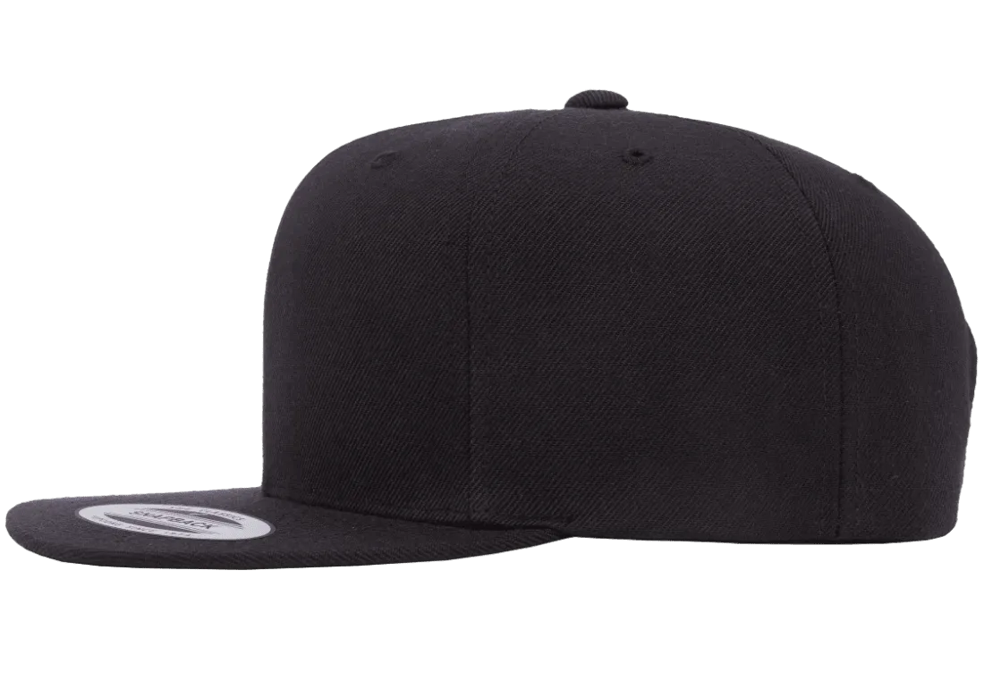 Stapler in Jello - Premium Snapback Hat Black