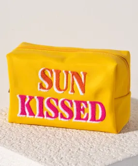 Sun Kissed Zip Pouch - Yellow