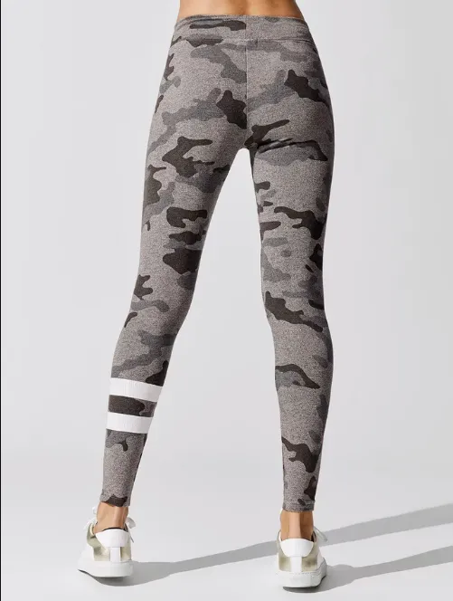 SUNDRY Camo Yoga Pant Heather Grey