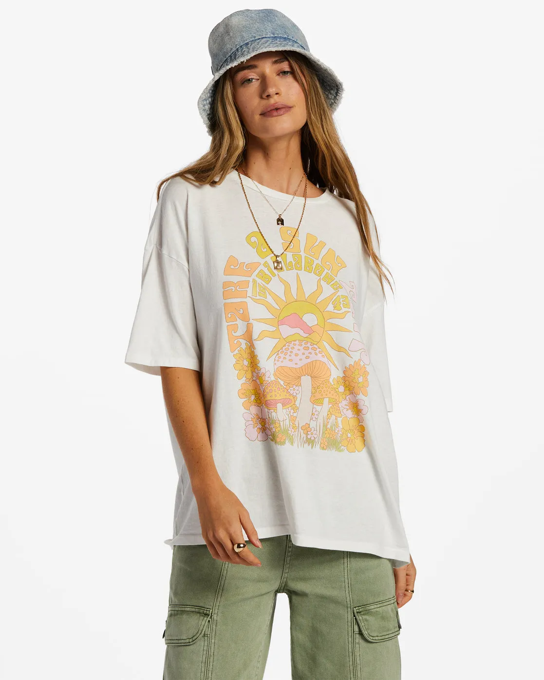 Take A Sun Trip T-Shirt - Salt Crystal