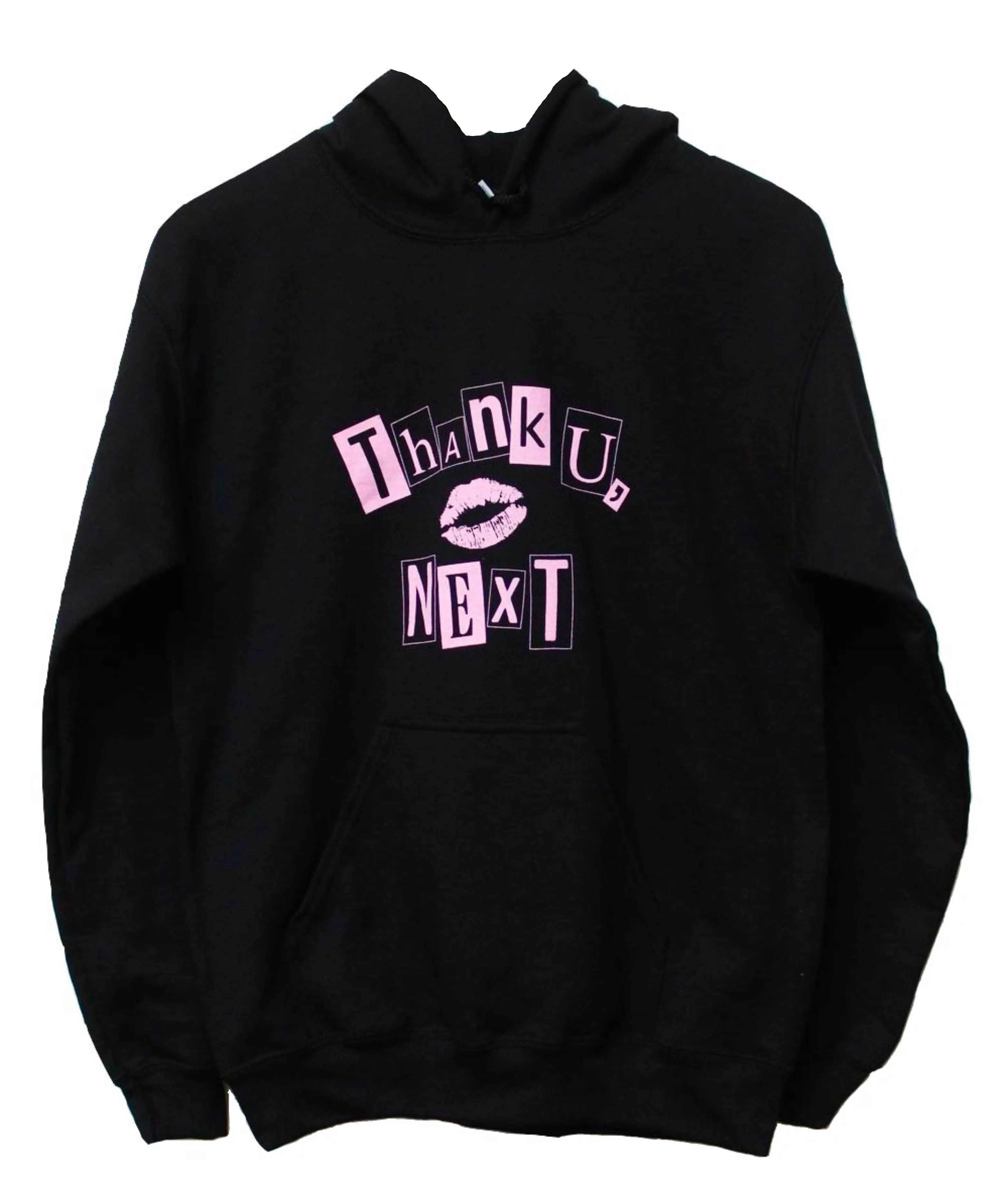 Thank U, Next Graphic Black Unisex Hoodie