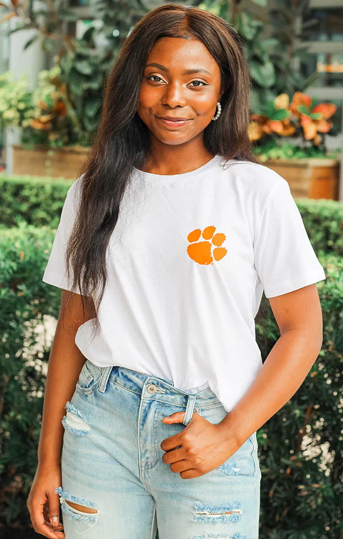 The Clemson "Pennant Hand" Classic Tee