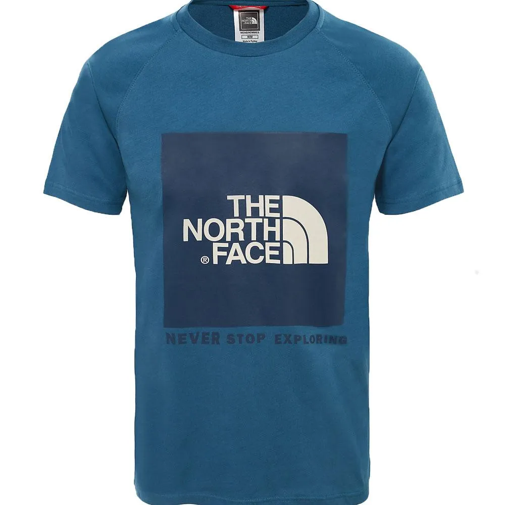 The North Face Rag Red Box T-Shirt - Shady Blue