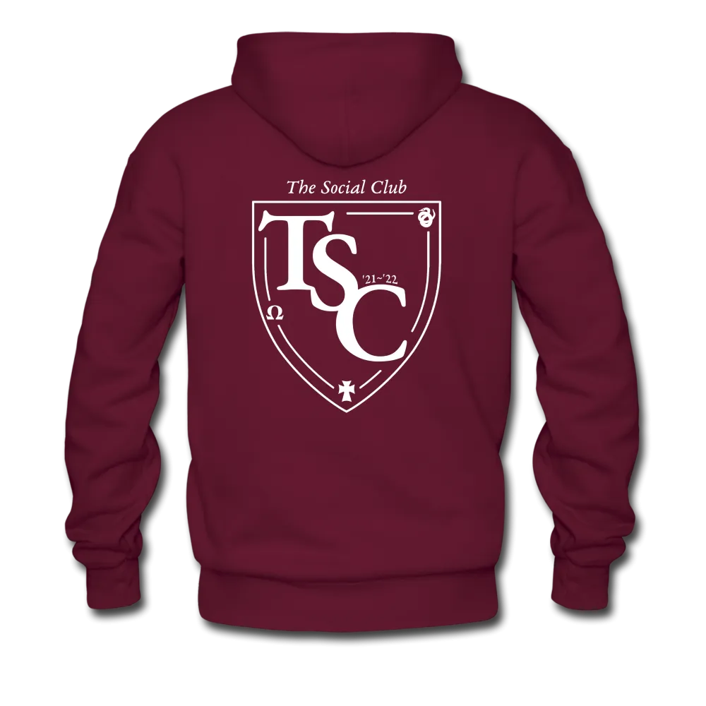 The Social Club Maroon Hoodie