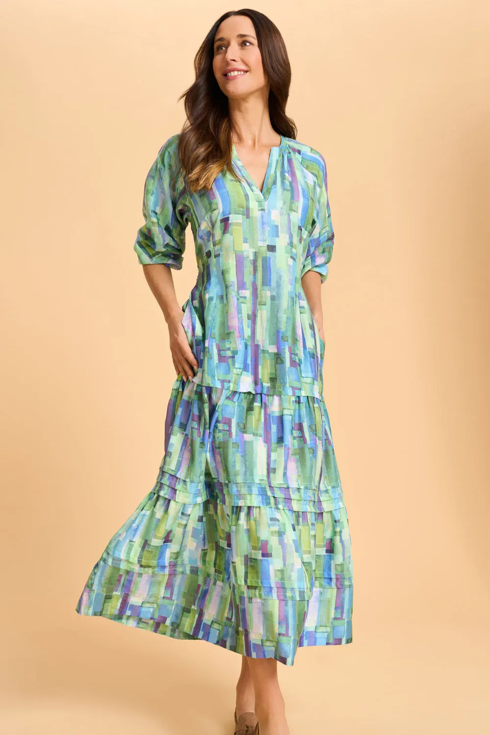 Tiered Maxi Dress