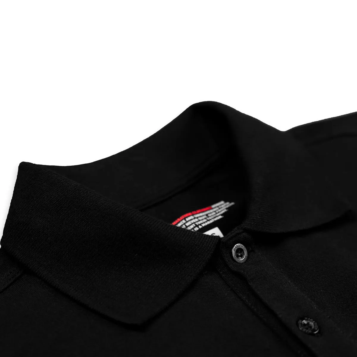 TMC Flag (1 inch) Polo - Black