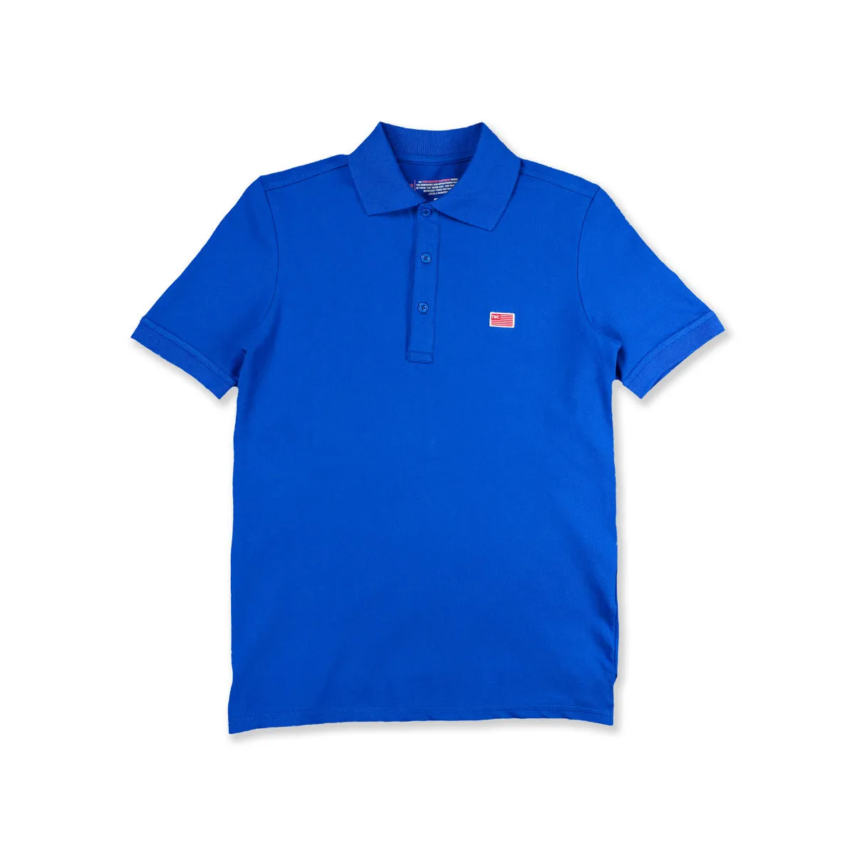 TMC Flag (1 inch) Polo - Royal Blue