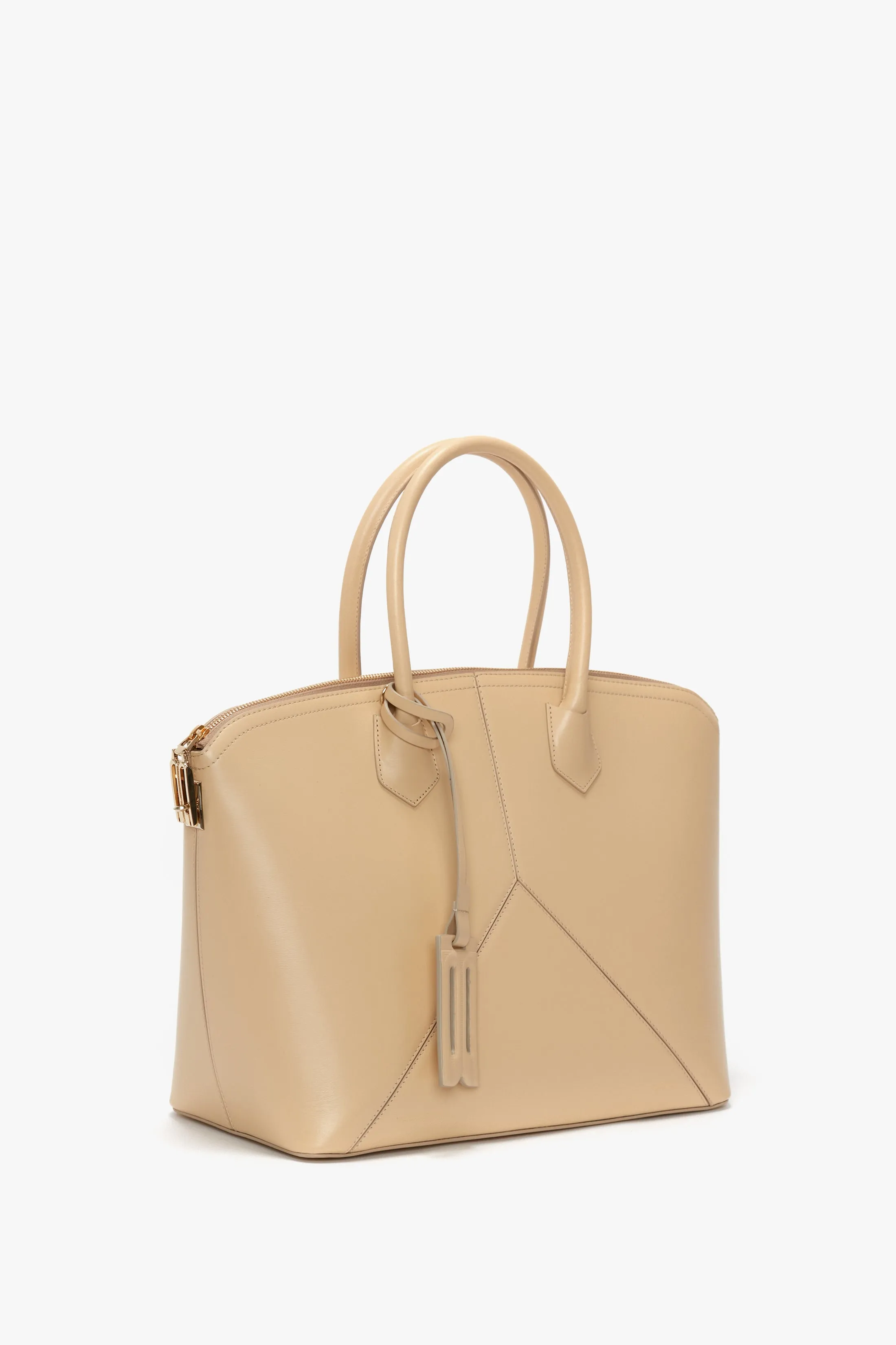 Victoria Bag In Sesame Leather