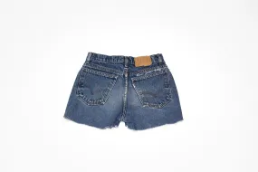 Vintage Denim Classic Embroidered Cut Offs