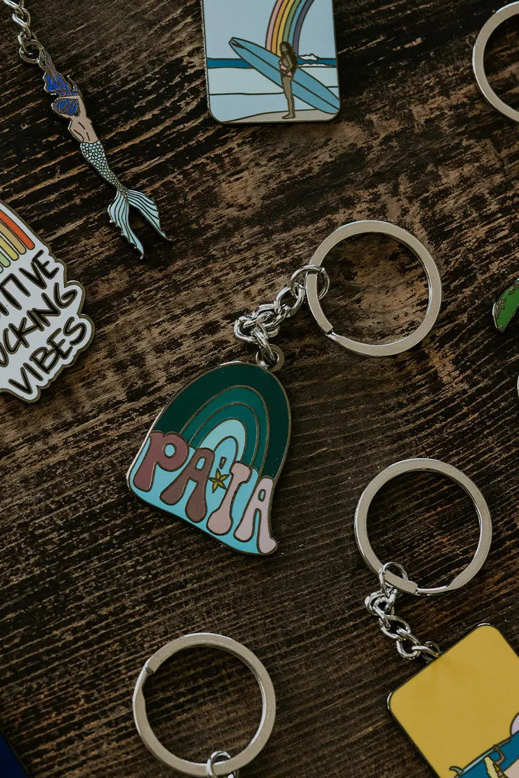 Wings Hawaii Enameled Keychains