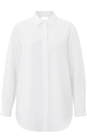 YAYA White  Blouse With Twisted Back Detail