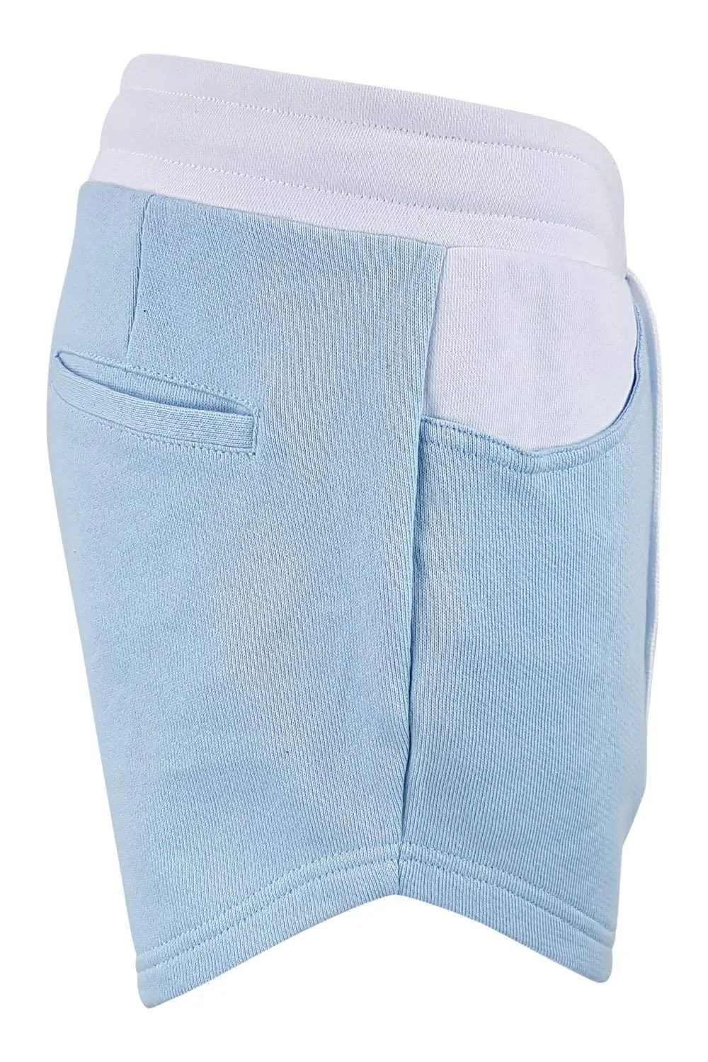 ZOE KARSSEN SS17 Angel Falls Sweat Shorts Blue (S)